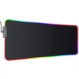 COOSKIN Masa Pedi için Büyük RGB Oyun Mouse Pad, Led Mouse Mat 7 Aydınlatma Rengi ve 3 Dinamik Mod