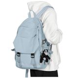 coowoz Hafif Okul Çantası Kolej Laptop Sırt Çantası Erkekler Kadınlar için Seyahat çantası Lise Orta Bookbag Erkek Kızlar için, B-gri Mavi