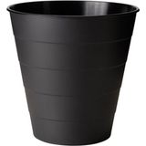 Çöp Kutusu Saksı, Siyah, 10 Lt, Çap 28 Cm, Yükseklik 28 cm - Genel - Çok Renkli