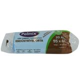 Çöp Torbası Orta Boy 55x60 cm 150 gr Mavi Rulo 20 Adet