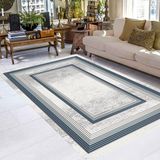 Coperta Home 6m² Süngerli Lastikli Halı Örtüsü - Yeşil - Mavi - 200 x 300 cm