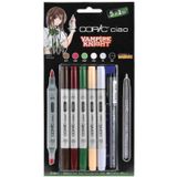 Copic 202529 Ciao Vampire Knight 6lı Markör Kalem Seti