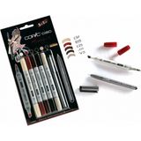 Copic Ciao Marker Kalemi 5+1 Set - Manga 5 - Renkli - Standart