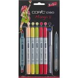 Copic Ciao Marker Kalemi 5+1 Set - Manga 8 - Renkli - Standart