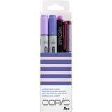 Copic Ciao Marker Kalemi Doodle Pack Purple Set - Renkli - Standart