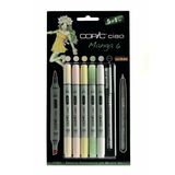 Copic Ciao Marker Set 5+1 Manga 6 Marker Set