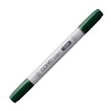 COPIC Ciao Marker Tip G - 29, çam ağacı yeşili, çok yönlü yerleşim kalemi, alkol bazlı, orta genişlikte ve fırça uçlu