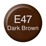 Copic Ink Marker Sketch Ciao E47 Dark Brown 12 ml Markör Kalem Mürekkebi