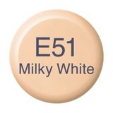 Copic Ink Marker Sketch Ciao E51 Milk White 12 ml Markör Kalem Mürekkebi