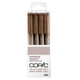 Copic Multiliner Classic Kalem Seti 4lü Brown 22 075 628