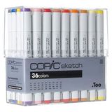 Copic Sketch 36'lı Set Basic Colours Kalem