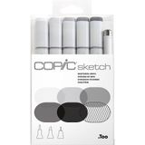 Copic Sketch 6'lı Sketching Grays Marker Set
