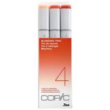 Copic Sketch Blending Trio 3'lü Set 4 Marker Kalem