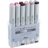 Copic Sketch Marker 12LI Set Ex-1 - Renkli - Standart