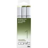 Copic Sketch Marker 3lü Set Blending Trio 1 - Renkli
