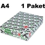 Copier Bond A4 Kağıt 80 gr/m2 (1 Paket) 500 Adet Beyaz Ofis ve Ev Kullanımına Uygun Kaliteli Kağıt