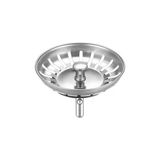 Çöpmak Paslanmaz Evye Mutfak Lavabo Sifonu | Gider Metal Tıpa Süzgeci