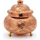 Copper Empire Bakır Kase, Şekerlik, Çok Amaçlı Kase, Baharatlık Bakır Kase - 1 Adet