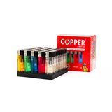 Copper Lighter Cm-200 Manyetolu Cep Çakmağı - Doldurulabilir Uzun Boy- 50'Li Paket