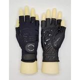 Copper Tech PRO Kadın Turşu Topu, Badminton ve Tenis Eldiveni Sağ El Üstüne Giyilir (Siyah/Siyah, Tek Beden En Uygun (Large Thru X-Large))
