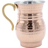 Copperdone El Dövmesi Bakır Maşrapa Bardak