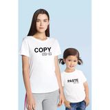 Copy Paste Anne Kız & Oğul tişört (TEK ÜRÜN FİYATIDIR KOMBİN YAPMAK İÇİN 2 ADET SEPETE EKLEYİNİZ)