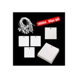 Copyder İpli Delikli Karton Fiyat Marka Etiketi 5x5cm 1000 Adet