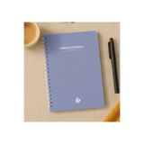 Copyder Süresiz Haftalık Aylık Planlayıcı Ajanda Alışkanlık Takipli Spiralli A5 Defter Pastel füme