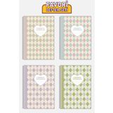 Copyrite Kareli 4'lü Defter Seti (21 X 14,8 cm 70 yaprak) Okul, İş, Planlama Defter Seti