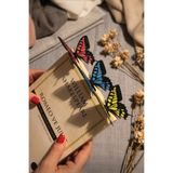 Copyrite Kelebek Kitap Ayracı 3’lü Set 3D Tasarım Butterfly | Hediyelik, Estetik Kitap Ayracı Seti