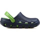 Coqui Mavi Çocuk Terlik 6101-Bugy-Navy-Lıme 6101-Bugy-Navy-Lıme - Lacivert - Yeşil