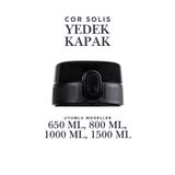 Cor Solis Yedek Suluk Kapağı Uzspace Suluk Matara 650-800-1000-1500 ml ile Tam Uyumlu Sızdırmaz -Sadece Kapak
