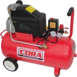 Cora 50LT Kompresör 2hp Motor Gücü 8 Bar Basınç ve 50 lt Hava Hacmi ile Etkili Performans