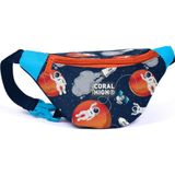 Coral High 11536 Kids Lacivert Mavi Astronot Desenli Bel Çantası