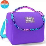 Coral High 11772 Kids Mor Leopar Desenli Thermo Beslenme Çantası