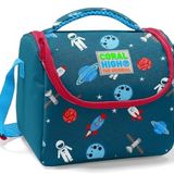Coral High 11815 Kids Çivit Kırmızı Uzay Desenli Thermo Beslenme Çantası