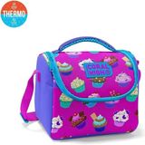 Coral High 11817 Kıdscoral High Kids Lavanta Pembe Cupcake Desenli Thermo Beslenme Çantası