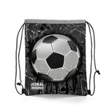 Coral High 12654 Kids Futbol Desenli İpli Büzgülü Sırt Çantası
