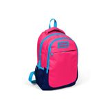 Coral High 14392 K118 Kids Neon Mercan Lacivert Üç Bölmeli Sırt Çantası