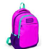 Coral High 14401 Kids Mor Pembe Üç Bölmeli Okul Çantası