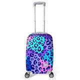Coral High 16542 Mor Leopar Desenli 50 cm Kabin Boy Valiz