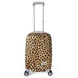 Coral High 16550 Leopar Desenli 50 cm Kabin Boy Valiz