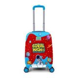CORAL HIGH 16696 ASTRONOT UZAY DESENLİ MİNİ ÇOCUK VALİZİ