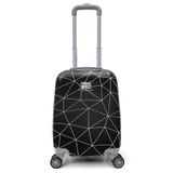 Coral High 16763 40 cm Renkli Desenli Mini Kabin Boy Valiz