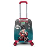 Coral High 16782 Anime Motorsiklet Desenli Minik Boy Cocuk Valizi