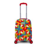 CORAL HIGH 16793 BLOK DESENLİ MİNİ ÇOCUK VALİZİ