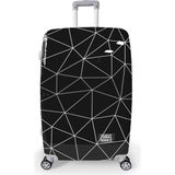 Coral High 16808 Renkli Desenli 70 cm Büyük Boy PC Valiz