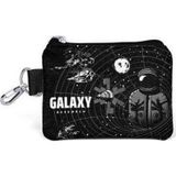 Coral High 21913 Siyah Galaxy Desenli Bozuk Para Çantası