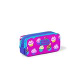 Coral High 22198 KK01 Kids Lavanta Pembe Cupcake Desenli İki Bölmeli Kalem Çantası