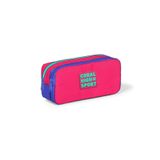 Coral High 22274 Sport Neon Mercan Lavanta Iki Bölmeli Kalem Çantası